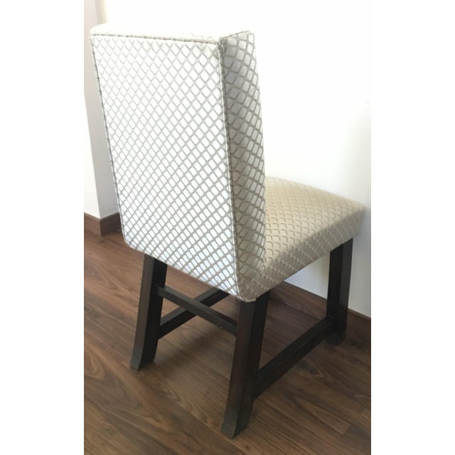 Set of Six Art Deco Dining Chairs With New Upholstery by Lizzo, Italy For Sale - Image 4 of 11