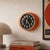 Space Age Orange Wall Clock by Milvox, 1970s For Sale - Image 6 of 13