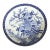 A Massive Antique Japanese Arita Porcelain Plate by Kajiwara Kiln For Sale