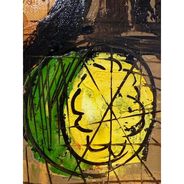 Mid 20th Century Beautiful Modernist Still Life Oil Painting, Signed ‘Toma’ For Sale - Image 4 of 12