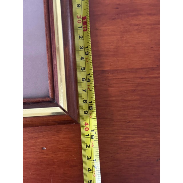 Signed & Numbered L. Mariae Landscape Etching – Framed Limited Edition Print (12.75” X 15.5”) For Sale - Image 12 of 12