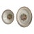Mid 20th Century 22 Karat Gold Serving Bowl & Platter For Sale
