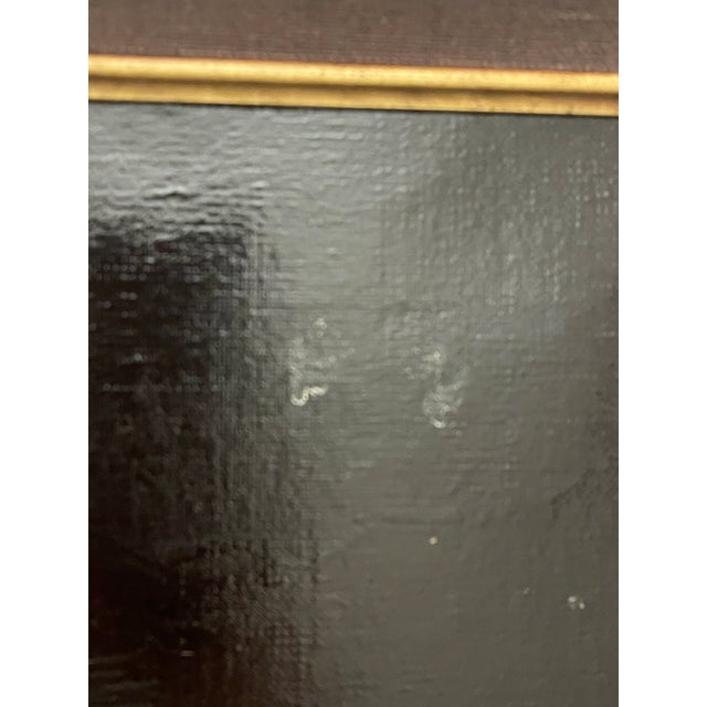 Italian Dark Academia Vintage Italian Chromolithograph Still Life Painting For Sale - Image 3 of 6