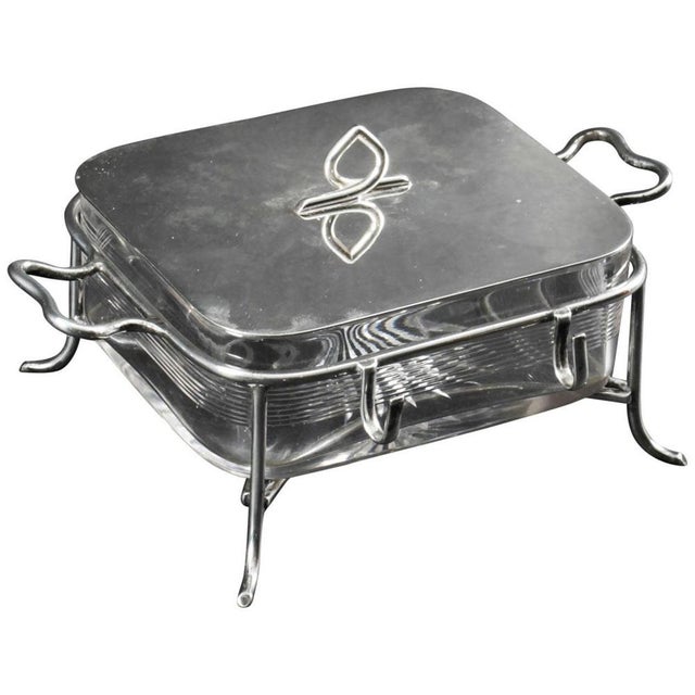 Butter Sardine Dish from Mappin & Webb, 19th Century For Sale - Image 12 of 12