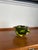 1960s Vintage Mandruzzato Murano Green & Amber Sommerso Faceted Glass Ashtray For Sale - Image 5 of 10