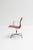 Mid-Century Modern EA107 Chair in Red Leather by Charles & Ray Eames for Vitra, 2010s For Sale - Image 3 of 9