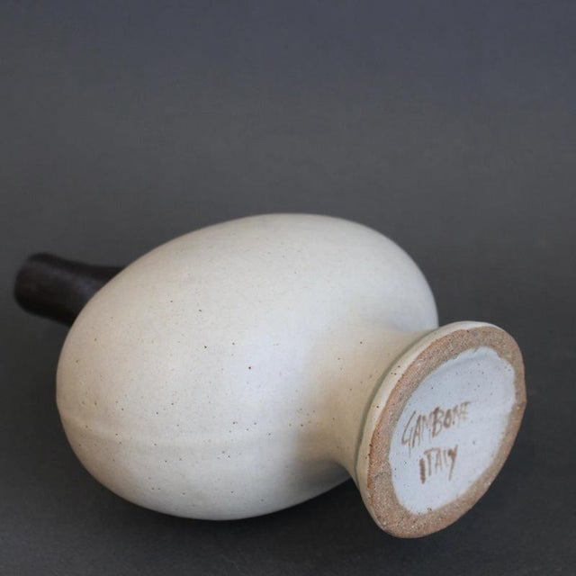 Vintage Italian Ceramic Amphora by Bruno Gambone, 1980s For Sale - Image 18 of 18
