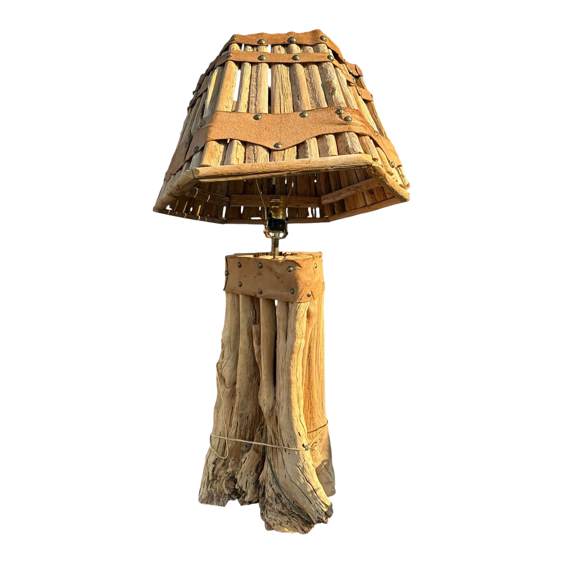 Saguaro Cactus Table Lamp & Hand Crafted Shade | Chairish