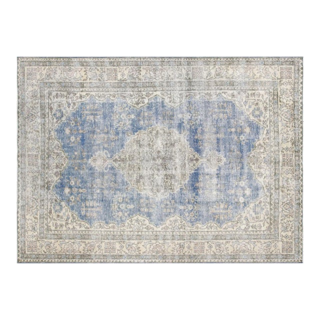 1960s Turkish Oushak Rug For Sale