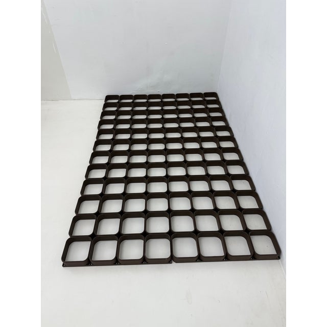 Space Age Six-Piece Plastic Wall Panel System, 1970s, in Good conditions. Designed 1970 to 1979