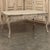 Antique Country French Liégeoise Régence Stripped Oak Dining Table or Writing Desk For Sale - Image 12 of 18