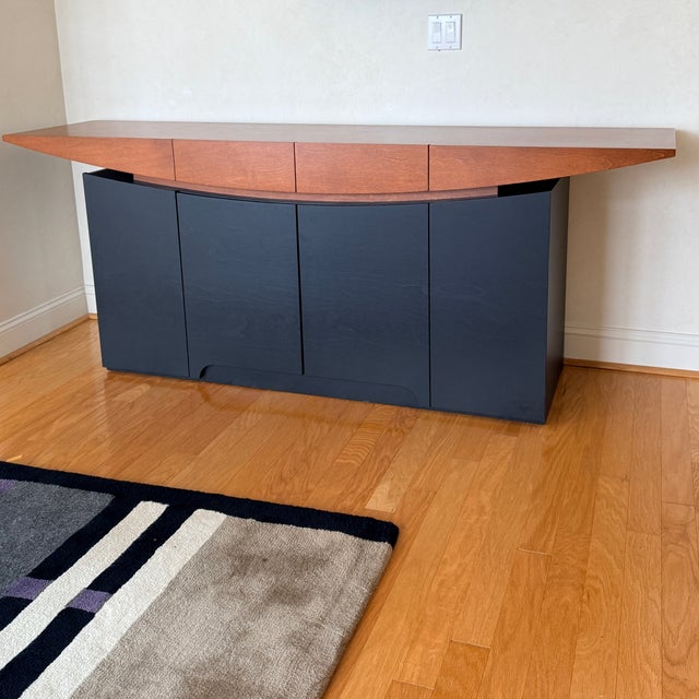 Italian Art Deco Sideboard Likely late 20th century sideboard of exceptional quality and in excellent condition. Whether...