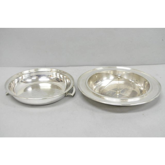 Vintage Victorian Silver Plated 10" Round Covered Vegetable Serving Dish For Sale In Philadelphia - Image 6 of 15