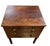 Burnt Umber 19th-Century American Federal Mahogany Three-Drawer Worktable For Sale - Image 8 of 12