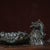 Gilt Bronze Dragon Backflow Incense Burner, 1.05kg For Sale - Image 4 of 9