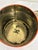 Orange Vintage Daher Chinoiserie Floral Tin With Brass Knob Lid, England For Sale - Image 8 of 10