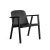 Set of Valo Lounge Chair in Black by Made by Choice For Sale - Image 6 of 13