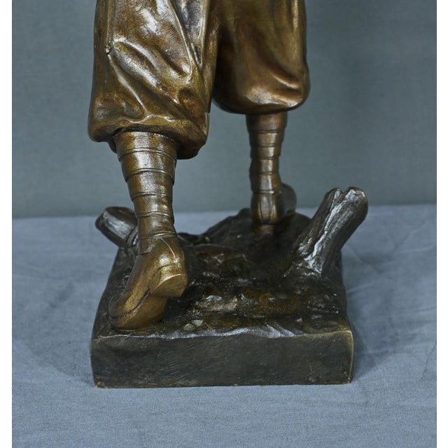 Figurine in Bronze by E. Carlier, 1890s For Sale - Image 12 of 18