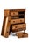 Scottish Chest of Drawers in Flamed Mahogany For Sale - Image 6 of 18
