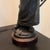1899 French Art Nouveau Cast Spelter Figural Lamp Louis Auguste Moreau For Sale - Image 10 of 12