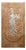 Antique Hand-Carved Wooden Krishna Relief Panel With Floral Motifs For Sale