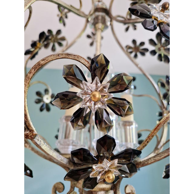 Vintage Italian Chandelier by Banci Firenze, 1970s For Sale - Image 6 of 16