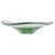 Green Mid-Century Art Glass Bowl by Zelezno Borske Sklo, 1960s For Sale - Image 8 of 8