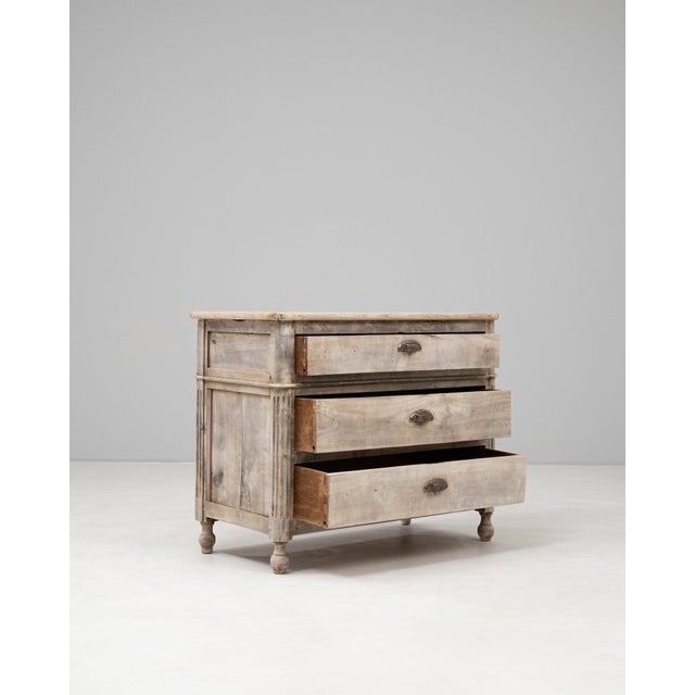 19th Century 19th Century France Red Wood Chests of Drawers For Sale - Image 5 of 11