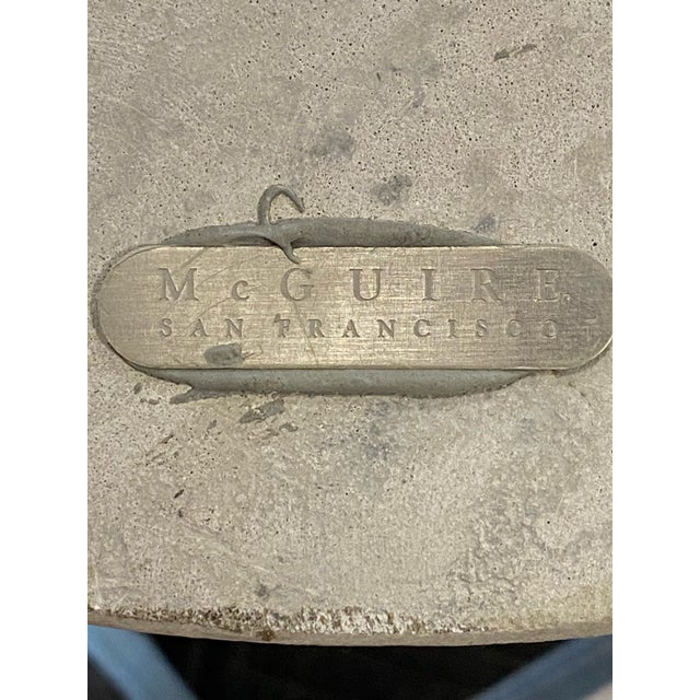 Off-white Baker Cardoon Tall Totem Table For Sale - Image 8 of 8