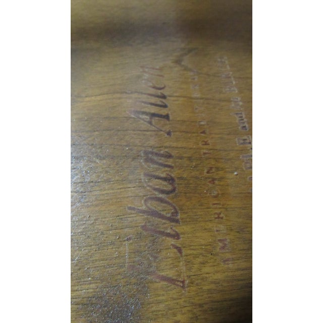 1980s Ethan Allen Maple Winsor Chair Farmhouse For Sale - Image 6 of 6