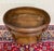 Antique French Oak Barley Twist Standing Planter Jardinière Liner C. 1930s For Sale - Image 4 of 17