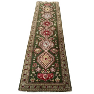Vintage Caucasian Runner For Sale