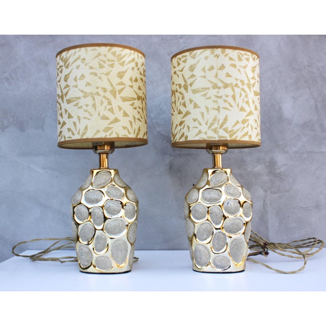 Hollywood Regency Italian Table Lampos, Set of 2 For Sale - Image 4 of 10