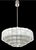 Glass Iceglass Chandelier from Doria Leuchten, 1950s For Sale - Image 7 of 9