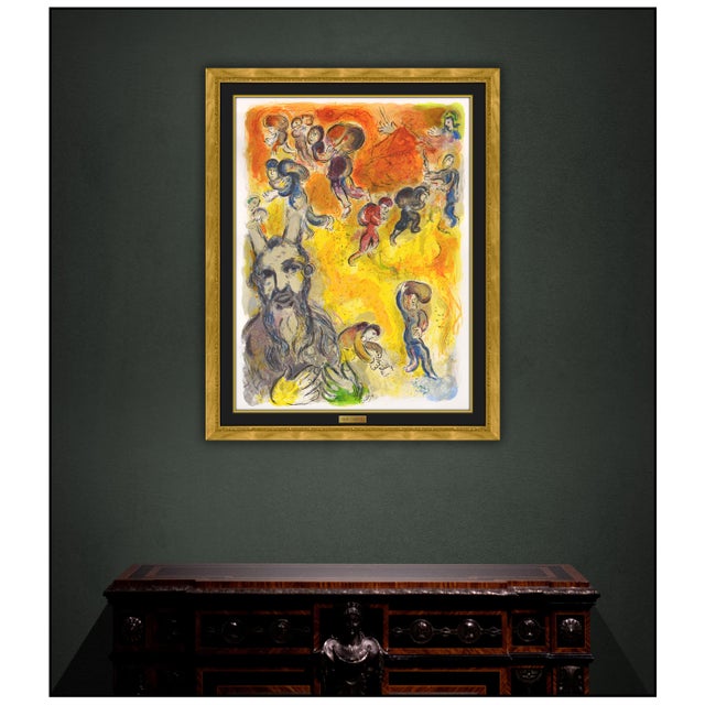 The artwork here "Moses Sees the Sufferings of His People (M.446)", is a wonderful depiction of the Bible story of Moses...