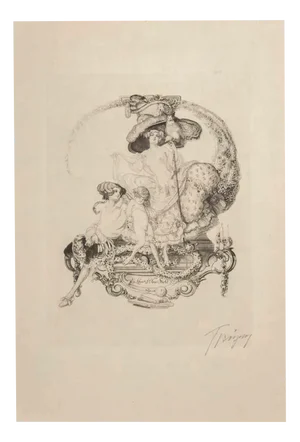 Fraz von Bayros, Bayros-Mappe III, 1913, Photographic Paper