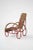 1930s Bauhaus Wicker and Painted Metal Armchair, 1930s For Sale - Image 5 of 10
