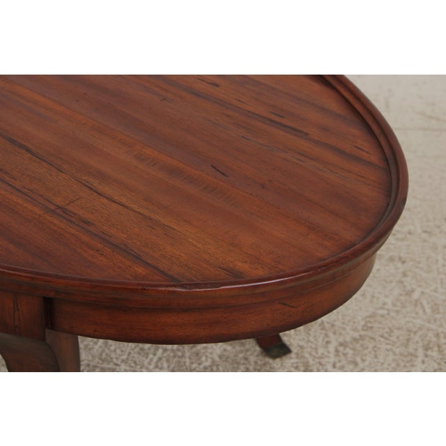 Lloyd’s Modern Oval Coffee or Cocktail Table For Sale - Image 10 of 16