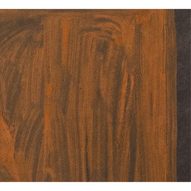 Illegibly Signed Figural Composition Mixed Media For Sale In New York - Image 6 of 8