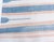 Mid-Century Modern Doris Leslie Blau Vintage Indian Dhurrie Striped Blue Beige Rug For Sale - Image 3 of 8