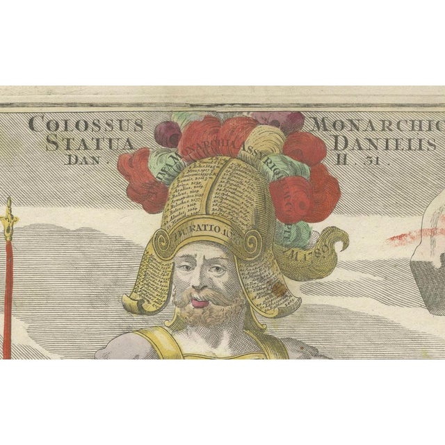 Colossus Depicting King Nebuchadnezzar's Dream, 1740, Engraving For Sale - Image 3 of 4