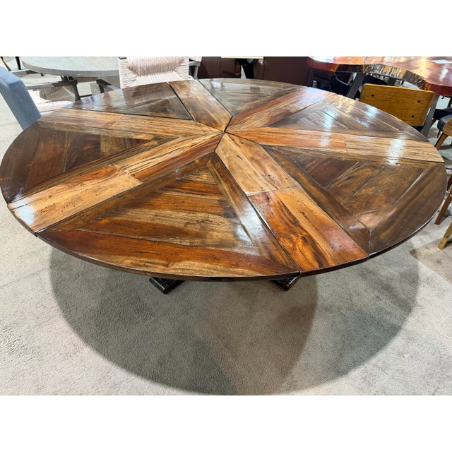 Theodore Alexander Expandable Dining Table For Sale - Image 10 of 12