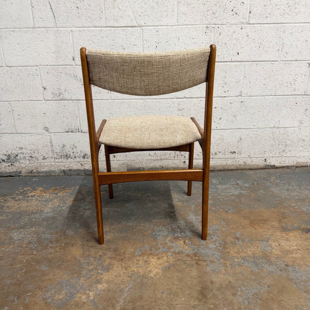 Wood Set of 6 Danish Mid Century Modern Teak Dining Chairs - Design Attributed to Erik Buch, 1960s For Sale - Image 7 of 8