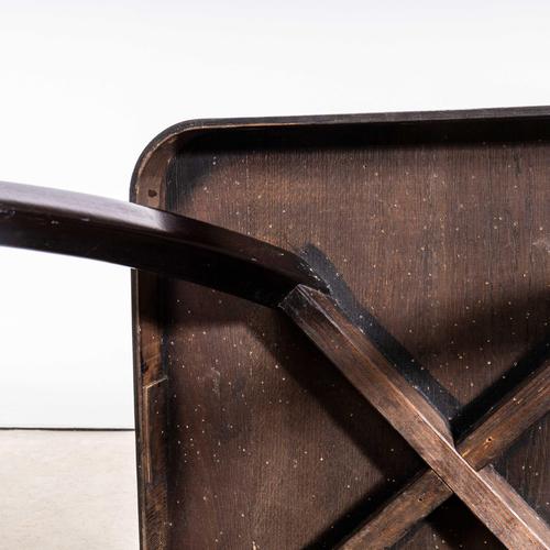 Wood Spider Side Table by Jindřich Halabala, 1950s For Sale - Image 7 of 8