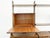 Mid-Century Italian Modern Free-Standing Bookshelf in Wood and Brass, 1960s For Sale - Image 15 of 18