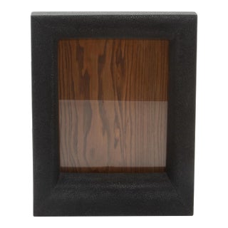 Picture Frame 8x10” in Black Shagreen by R&y Augousti For Sale