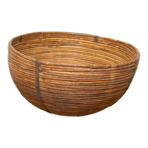 Tall Antique Rounded Basket-Durgapur