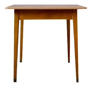Vintage Bistro Table with Compass Feet