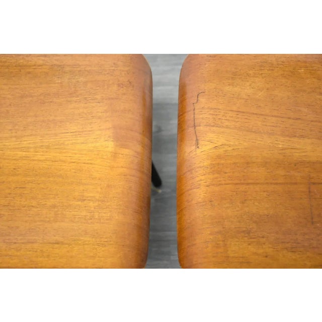 Teak Dining Chairs - a Pair For Sale In Boston - Image 6 of 9