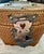 Rose Medallion Chinese Woven Tea Basket With 2 Cups & a Teapot, Antique For Sale In Los Angeles - Image 6 of 10